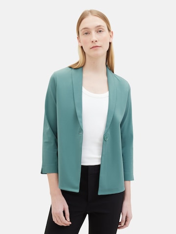 TOM TAILOR Blazer in Green