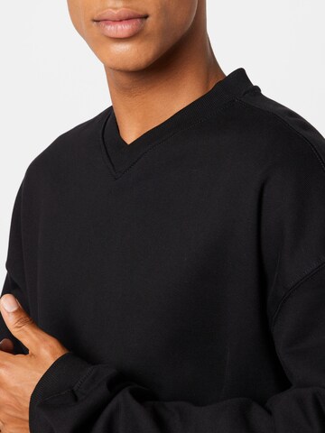 WEEKDAY Sweatshirt 'Emanuel' i sort