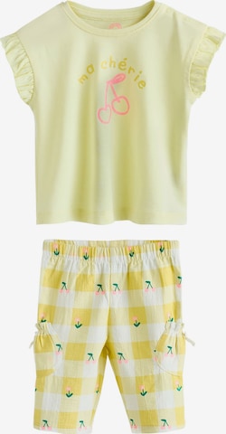 Set Next en jaune : devant