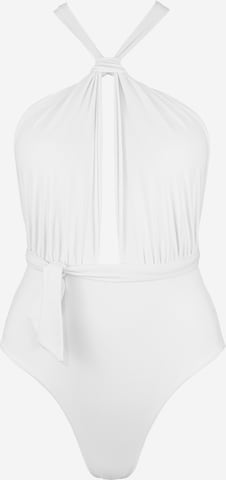 SEA ME SWIM Badeanzug 'MOOREA' in Weiß: Vorderseite