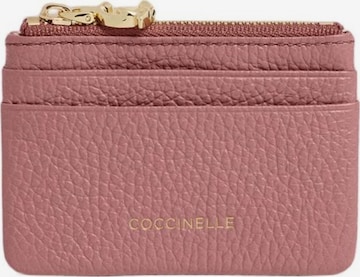 Astuccio 'C-me Small 1' di Coccinelle in rosa: frontale