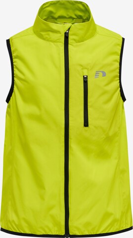 Newline Vest in Green: front