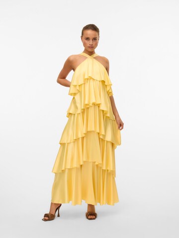 VERO MODA Jurk 'FELICIA ' in Geel: voorkant