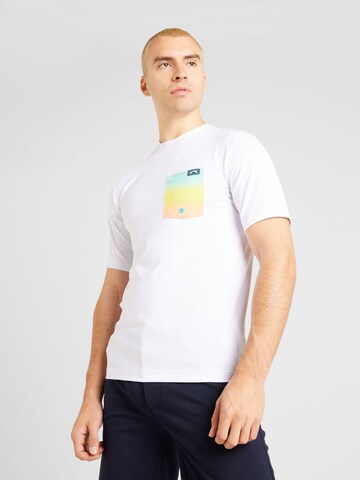 T-Shirt fonctionnel 'TEAM' BILLABONG en blanc : devant