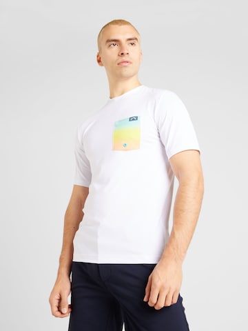 BILLABONG - Camiseta funcional 'TEAM' en blanco: frente