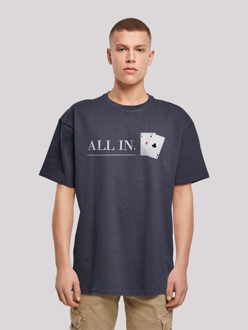 F4NT4STIC Shirt in Blauw: voorkant