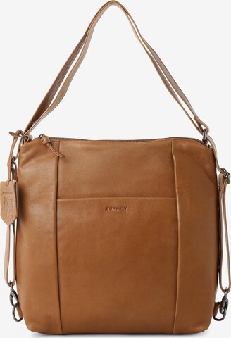 Burkely Shoulder Bag in Brown: front