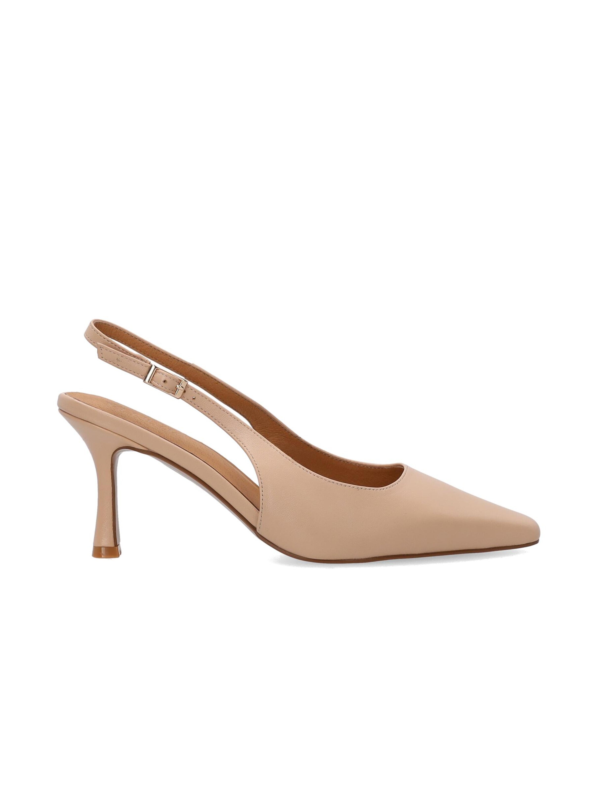 VENEZIA Slingpumps in Beige: Vorderseite