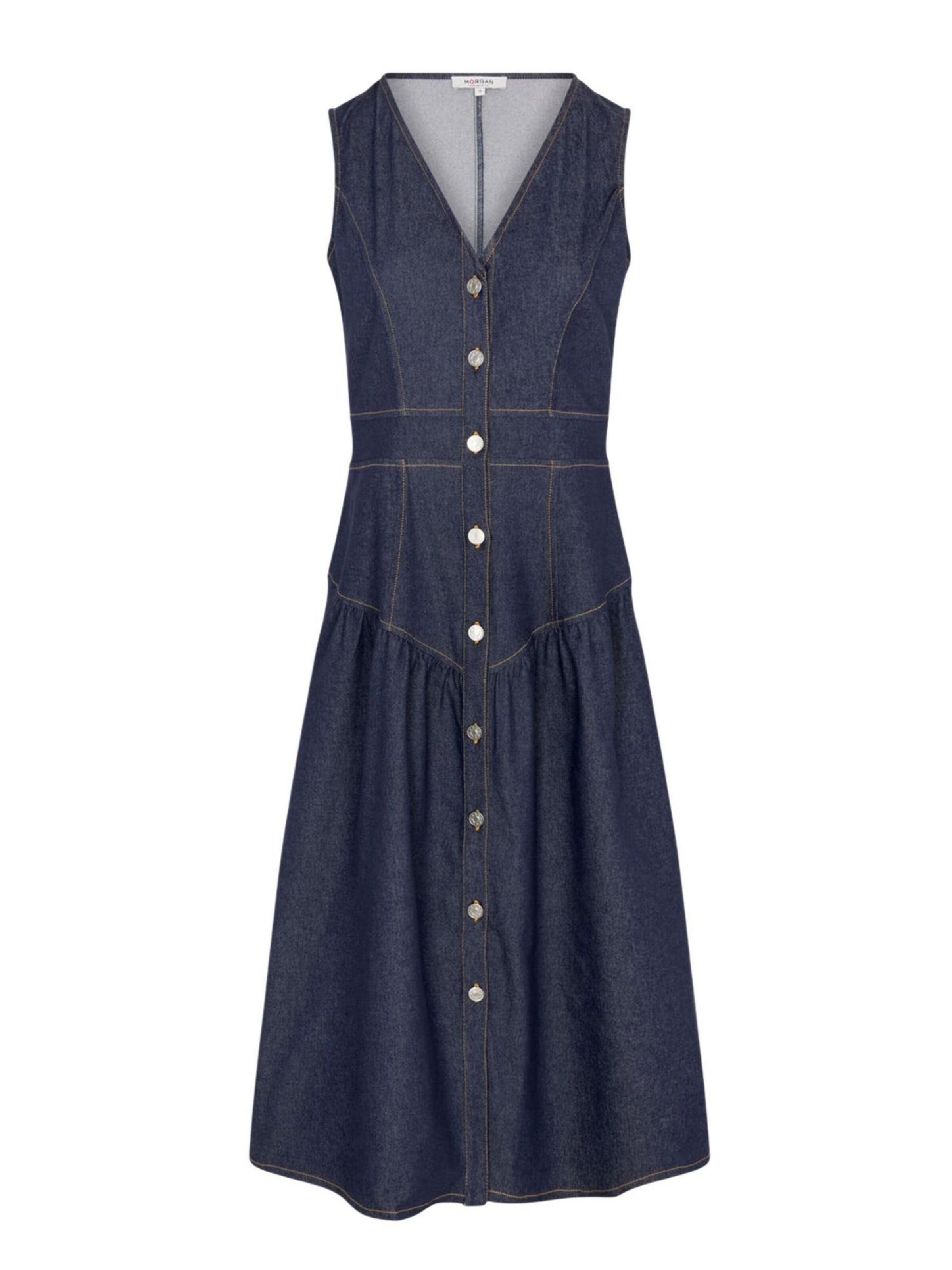 Morgan De Toi - Vestido '261-RJAN' en azul: frente