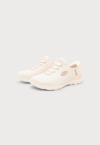 SKECHERS Slip-on 'Summits-Lunar Glow' in Wit