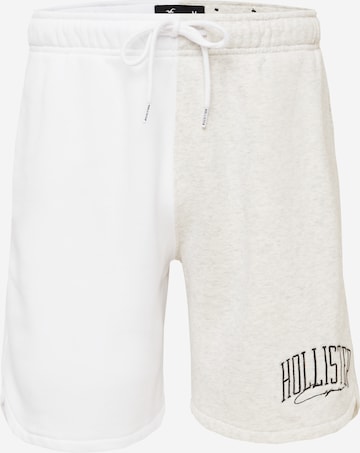 HOLLISTER Trousers in Grey: front