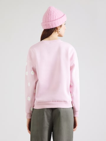 PIECES Sweatshirt 'PCKALINKA' in Roze