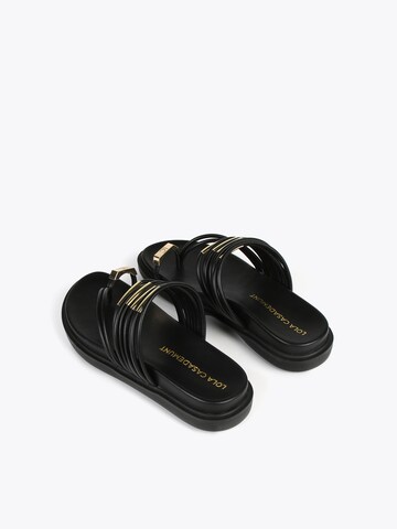 Sandale de la Lola Casademunt pe negru