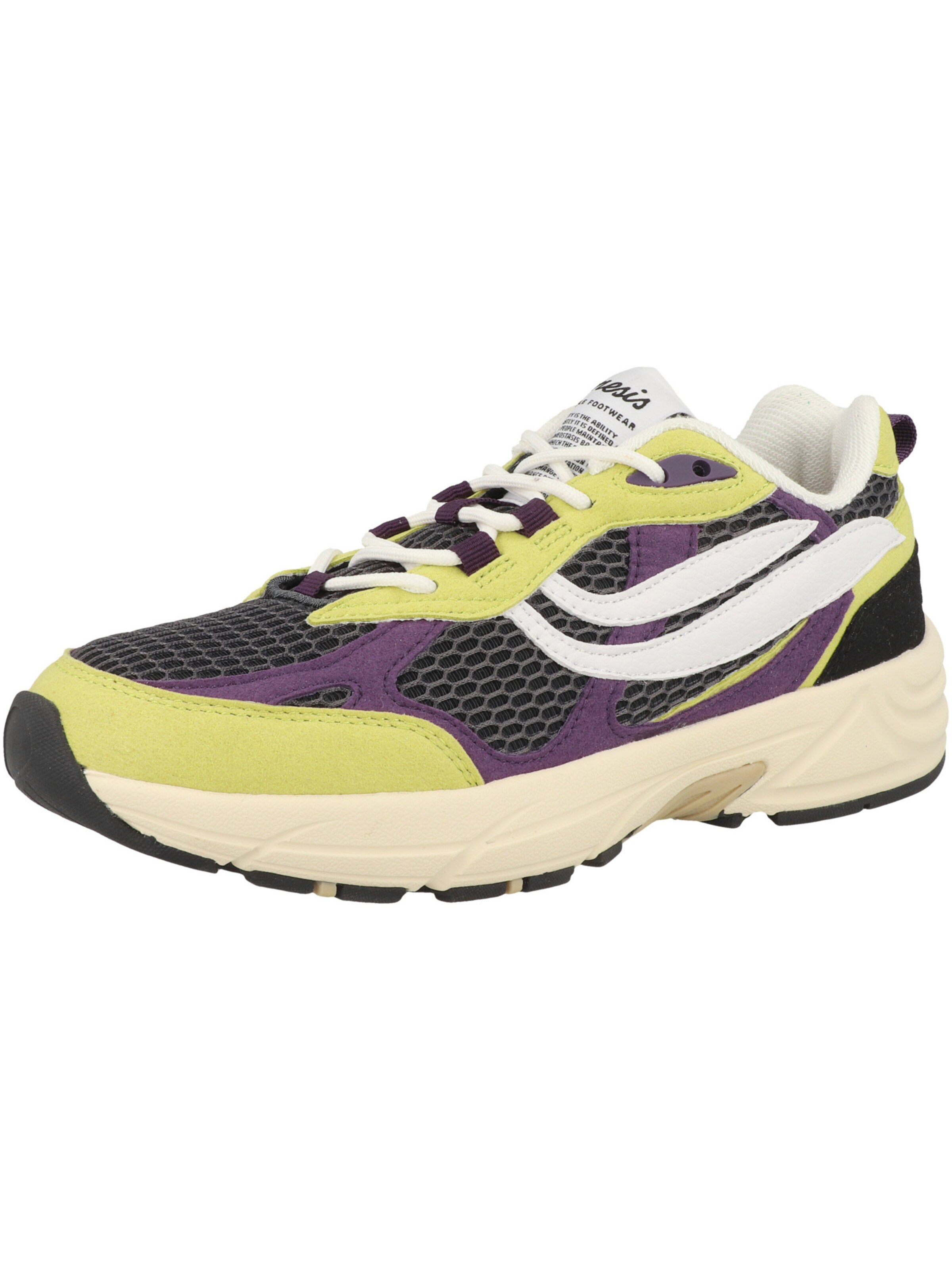 GENESIS - Sapatilhas baixas em mistura de cores: frente