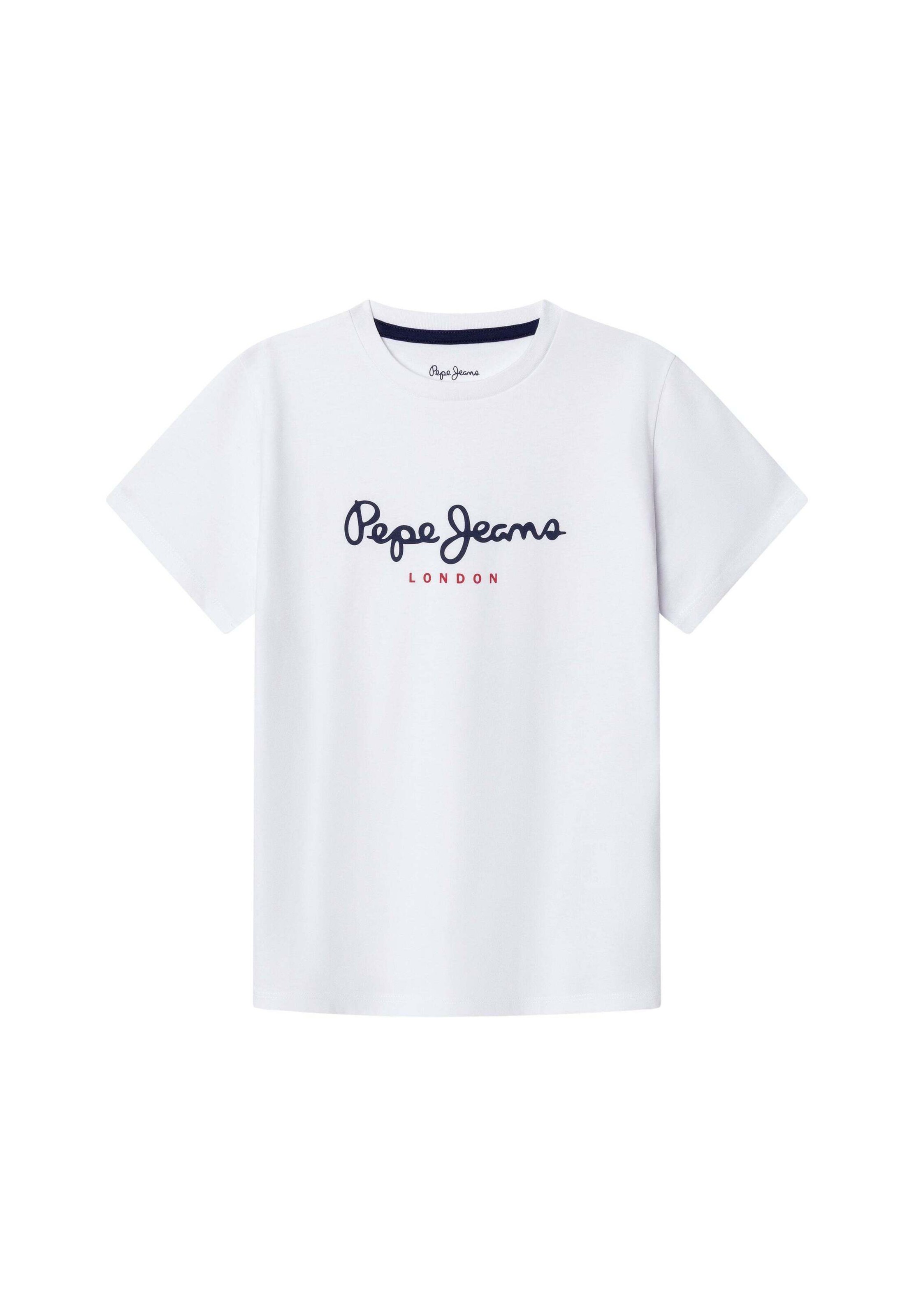 T-shirt 'NEW ART' Pepe Jeans en blanc : devant