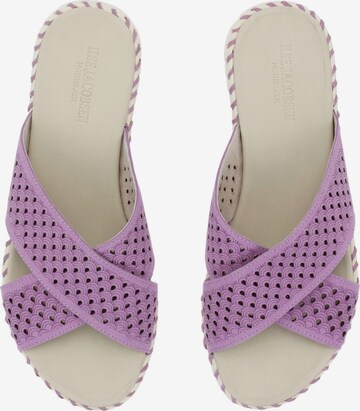 ILSE JACOBSEN Mules 'TULIP' in Purple