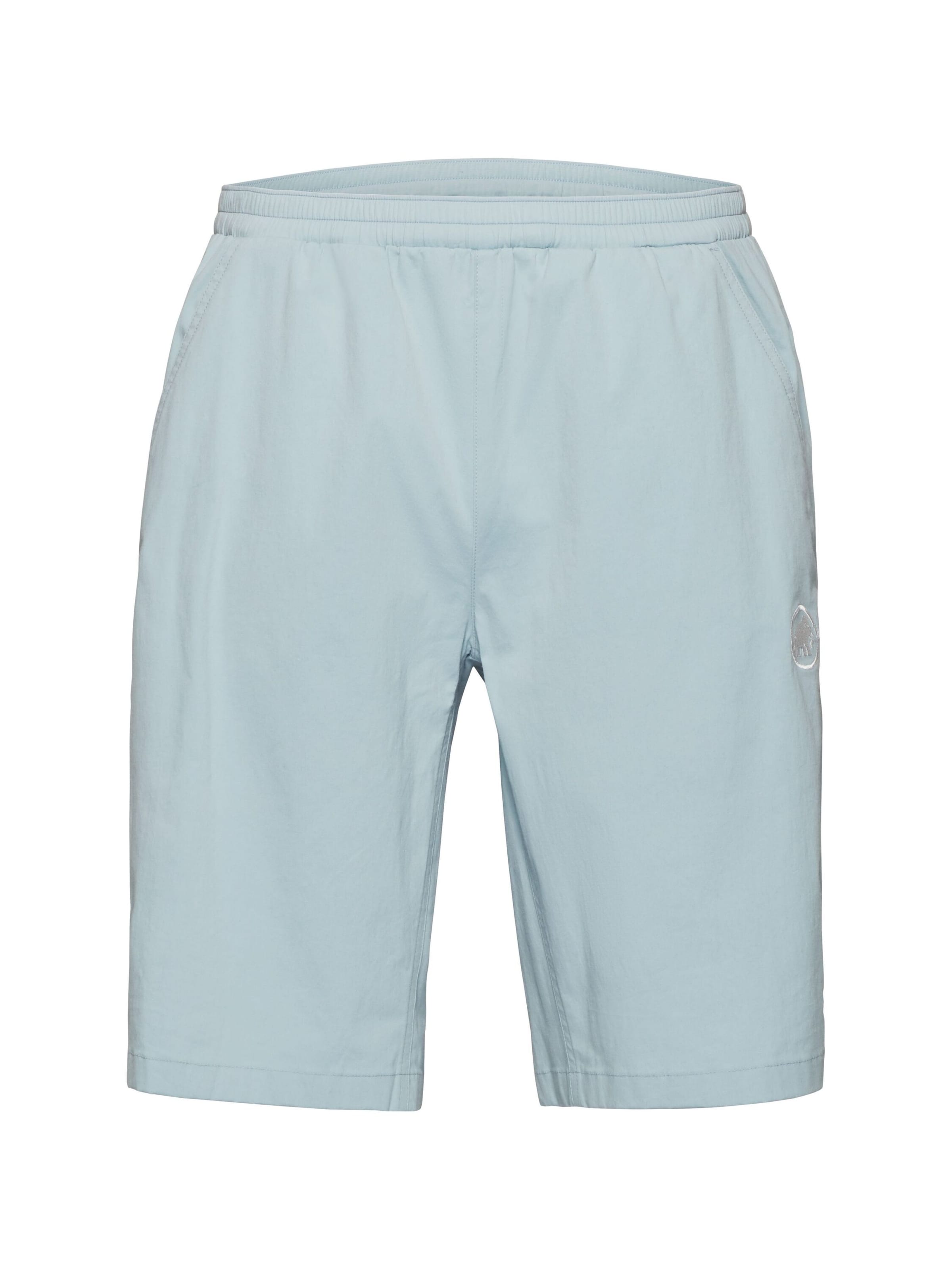 MAMMUT Workout Pants 'Crag' in Blue: front