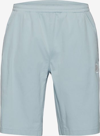 MAMMUT Sportshorts 'Crag' in Blau: Vorderseite