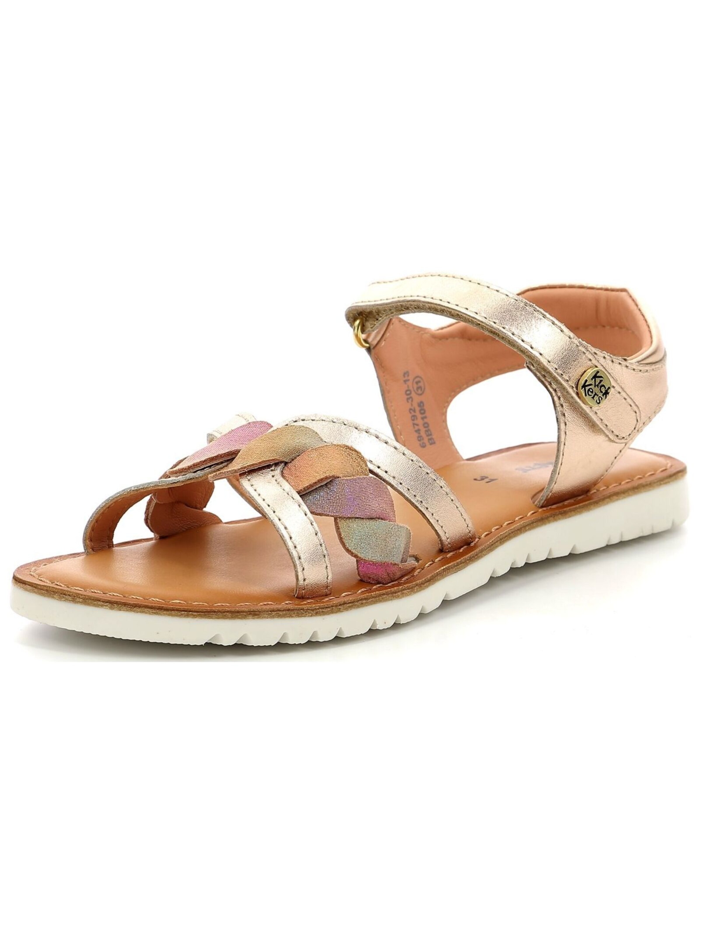 Kickers Sandal in Gold: front
