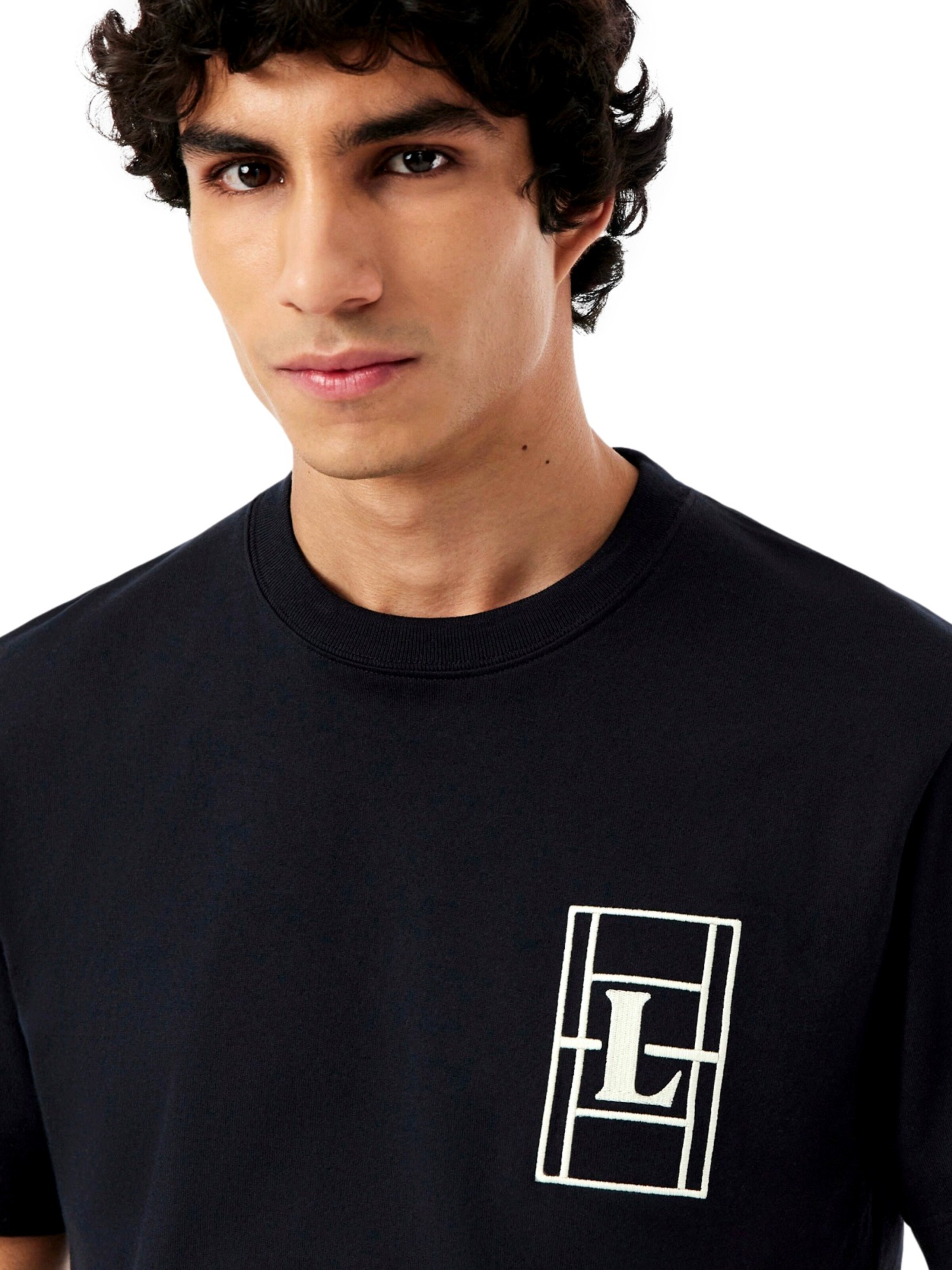 LACOSTE Shirt in Black