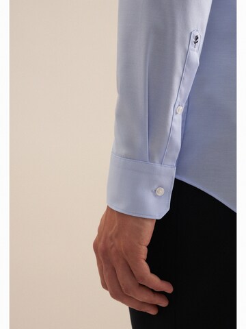 SEIDENSTICKER Slim fit Zakelijk overhemd in Blauw