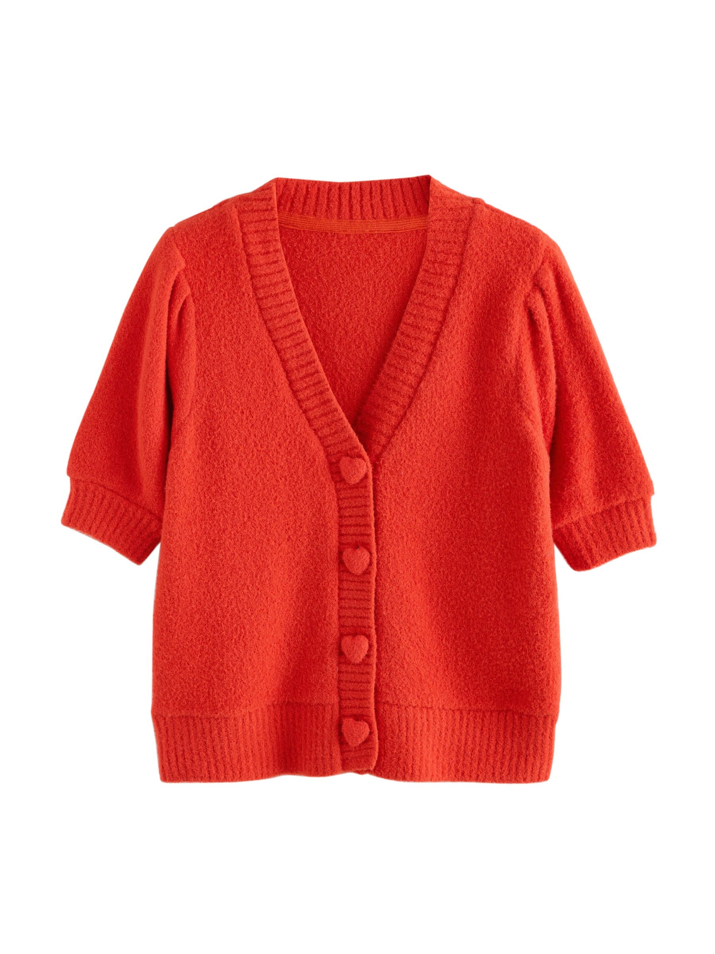 raudona Next Kardiganas: priekis