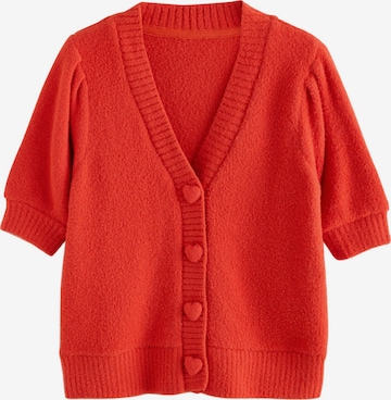 raudona Next Kardiganas: priekis