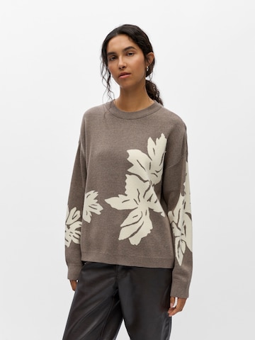 OBJECT Sweater 'OBJRAY' in Brown: front