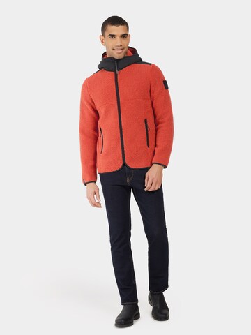 Didriksons Fleece jas 'BENNO' in Rood