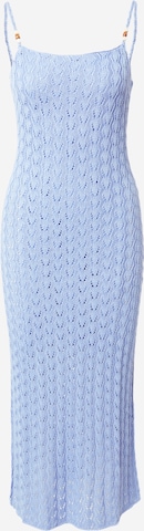 florence by mills exclusive for ABOUT YOU Knit dress 'Flower Market' in Blue: front