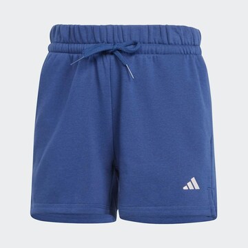 ADIDAS SPORTSWEAR Športne hlače 'Essentials' | modra barva: sprednja stran