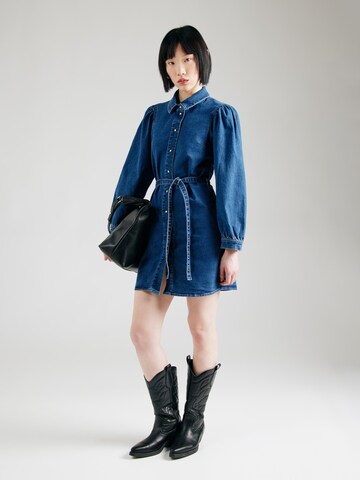 Robe-chemise VERO MODA en bleu