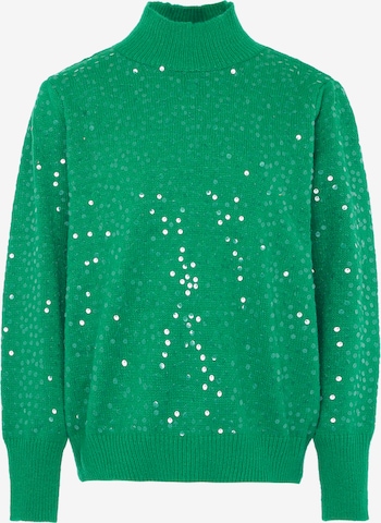 faina Sweater in Green: front