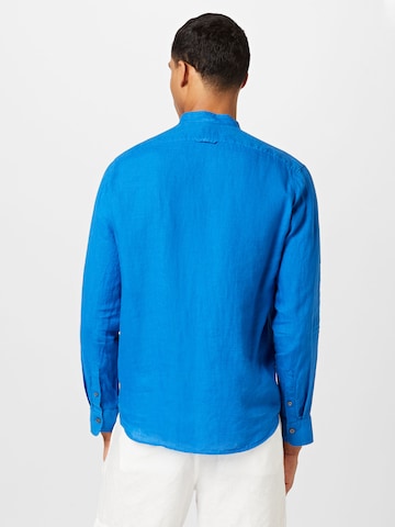DRYKORN Přiléhavý střih Košile 'TAROK' – modrá