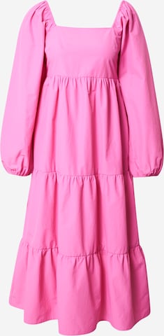 Robe 'Bernadette' Gestuz en rose : devant