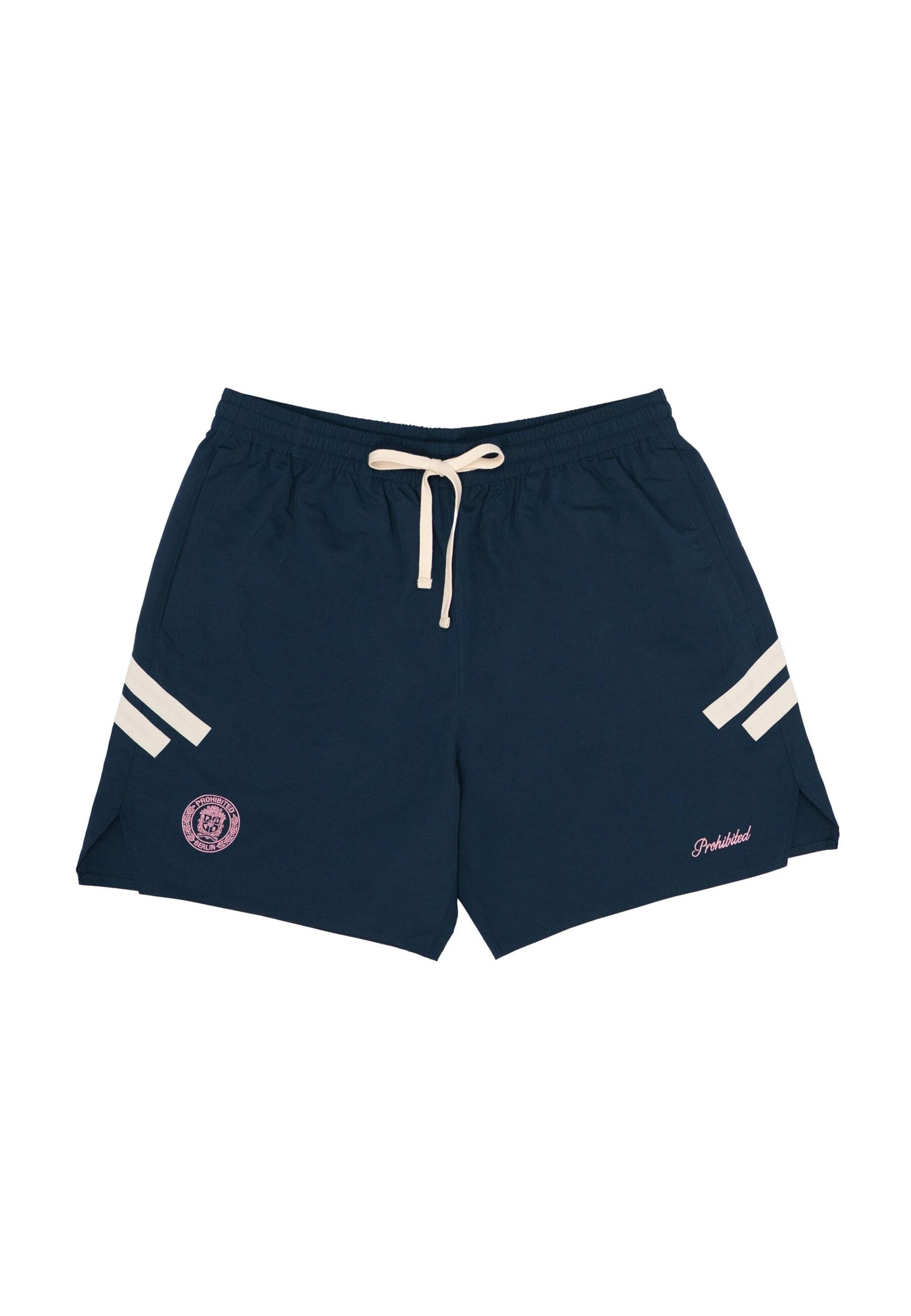 Regular Pantalon Prohibited en bleu : devant