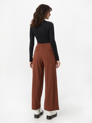 Noisy may Wide leg Broek 'Jasa' in Bruin