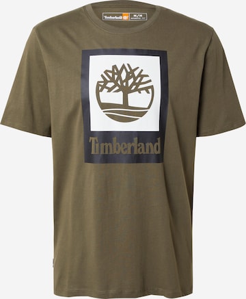 Maglietta di TIMBERLAND in verde: frontale