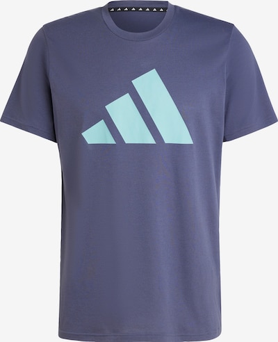 Sportiniai marškinėliai 'Train Essentials Feelready' iš ADIDAS PERFORMANCE, spalva – tamsiai mėlyna jūros spalva / vandens spalva, Prekių apžvalga