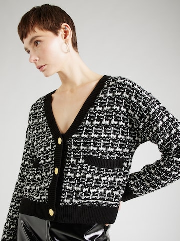 ABOUT YOU Knit Cardigan 'Joyce' in Black