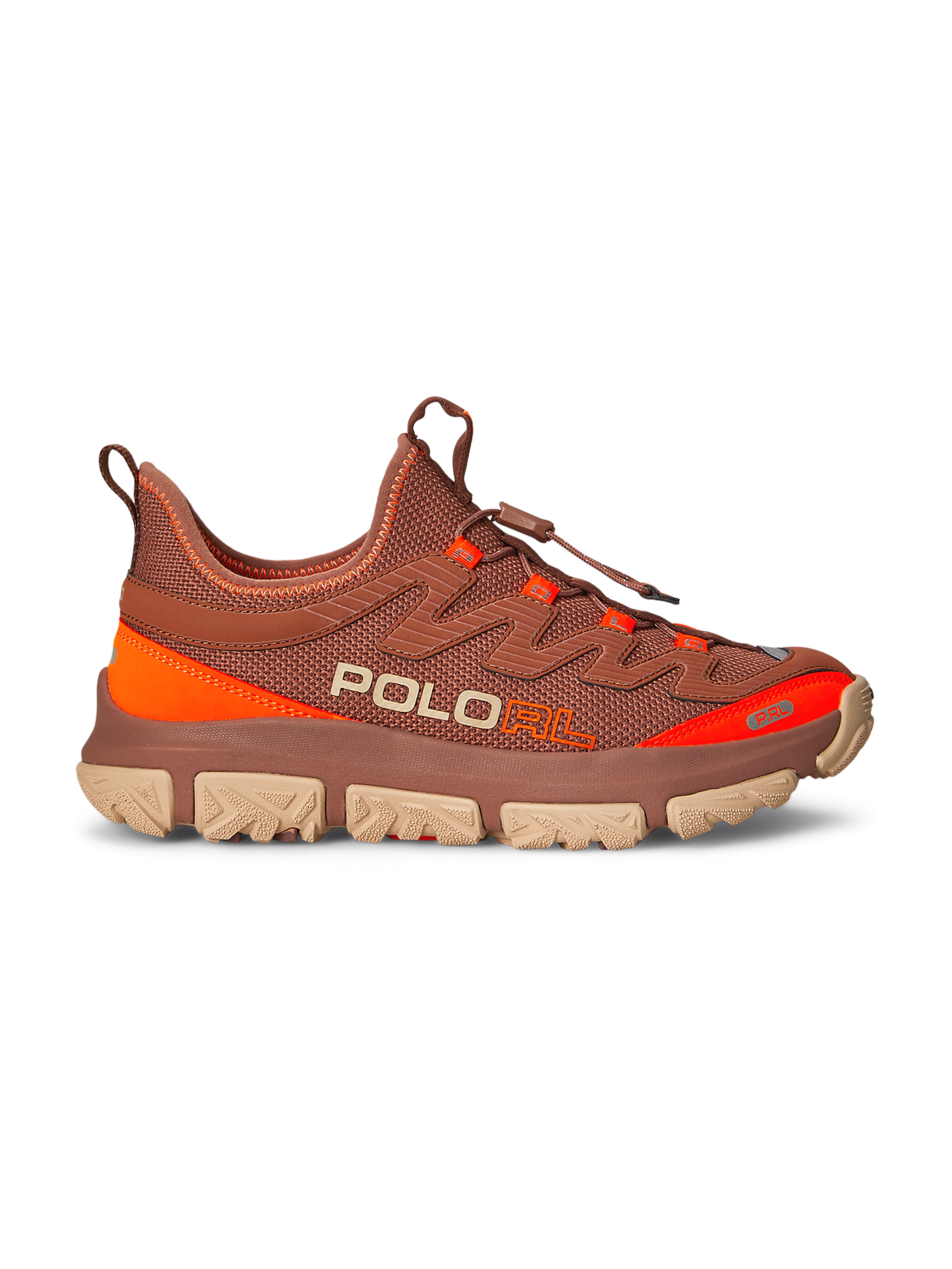 Polo Ralph Lauren Platform trainers in Orange: front