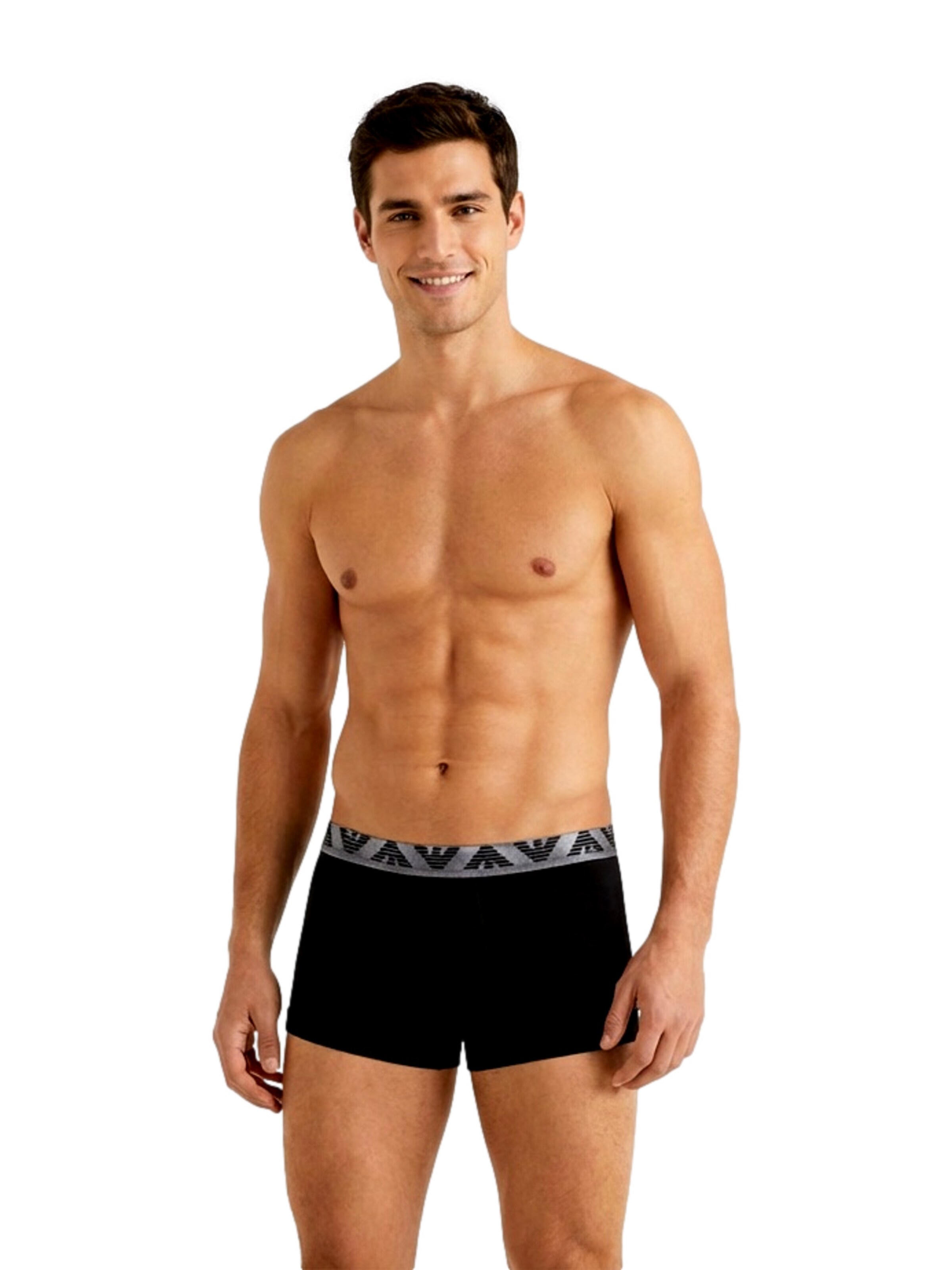 Emporio Armani Boxershorts in Grijs: voorkant