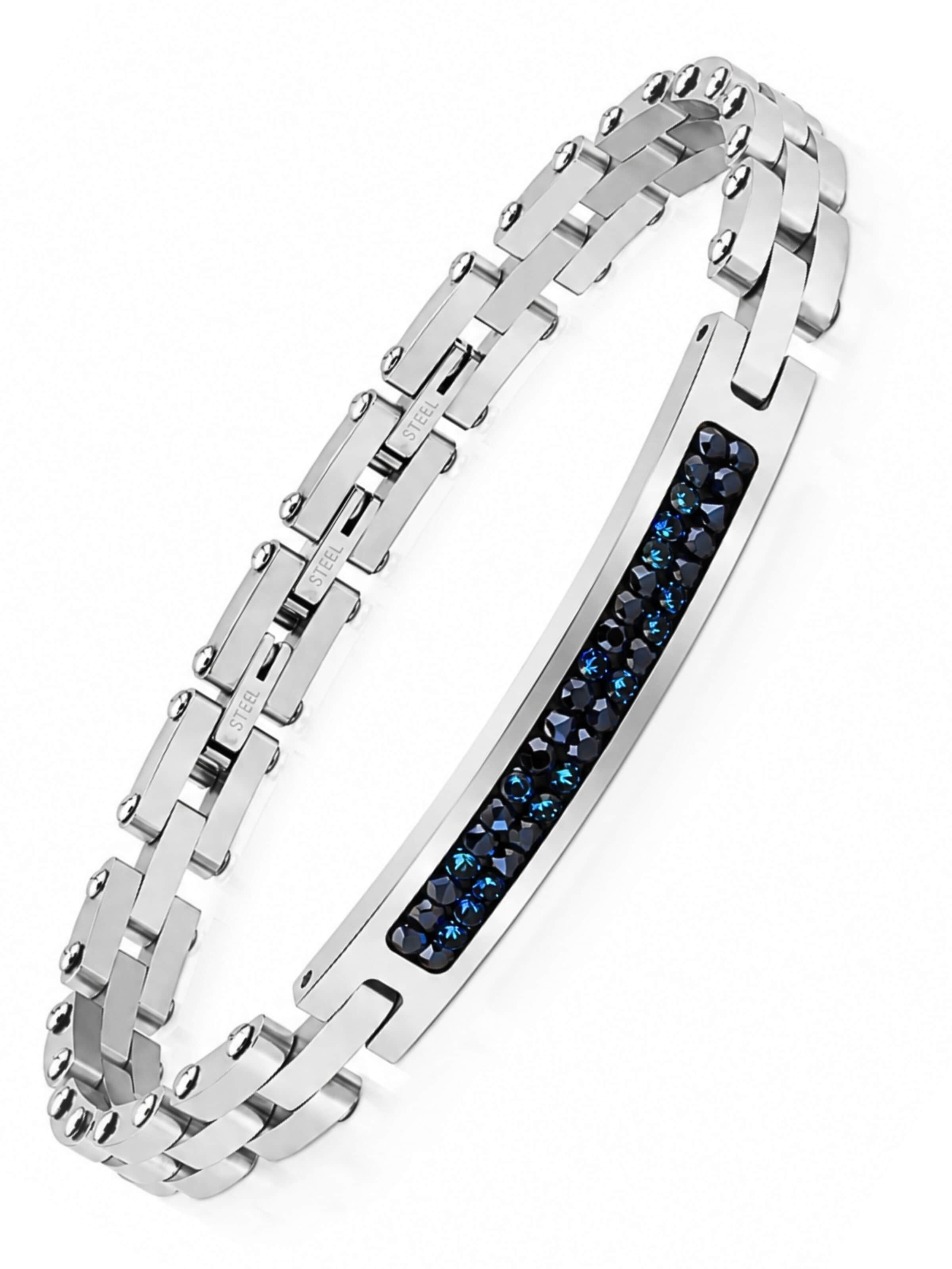 UNIQAL Armband 'STELLE'‌‌‌‌‌‌‌‌ in Silber: Vorderseite