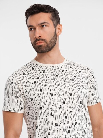 Ombre Shirt in Beige