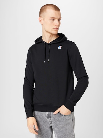 K-Way Sweatshirt 'ARNETTE' i svart: framsida