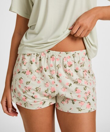Pyjama 'Daisy' Hunkemöller en vert