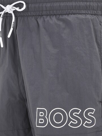 BOSS Zwemshorts 'Mooneye' in Grijs