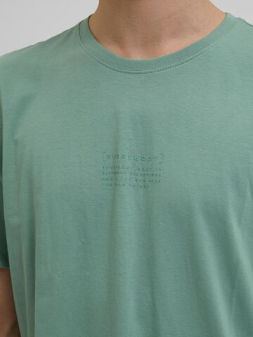 SELECTED HOMME T-Shirt 'Ventura' in Grün