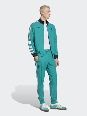 ADIDAS PERFORMANCE - Sudadera con cremallera deportiva 'Liverpool FC' en verde