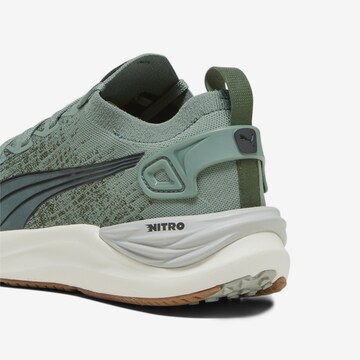 Chaussure de course 'Electrify NITRO 3' PUMA en vert